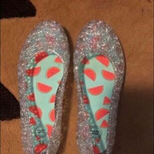 Little girl jelly sandals